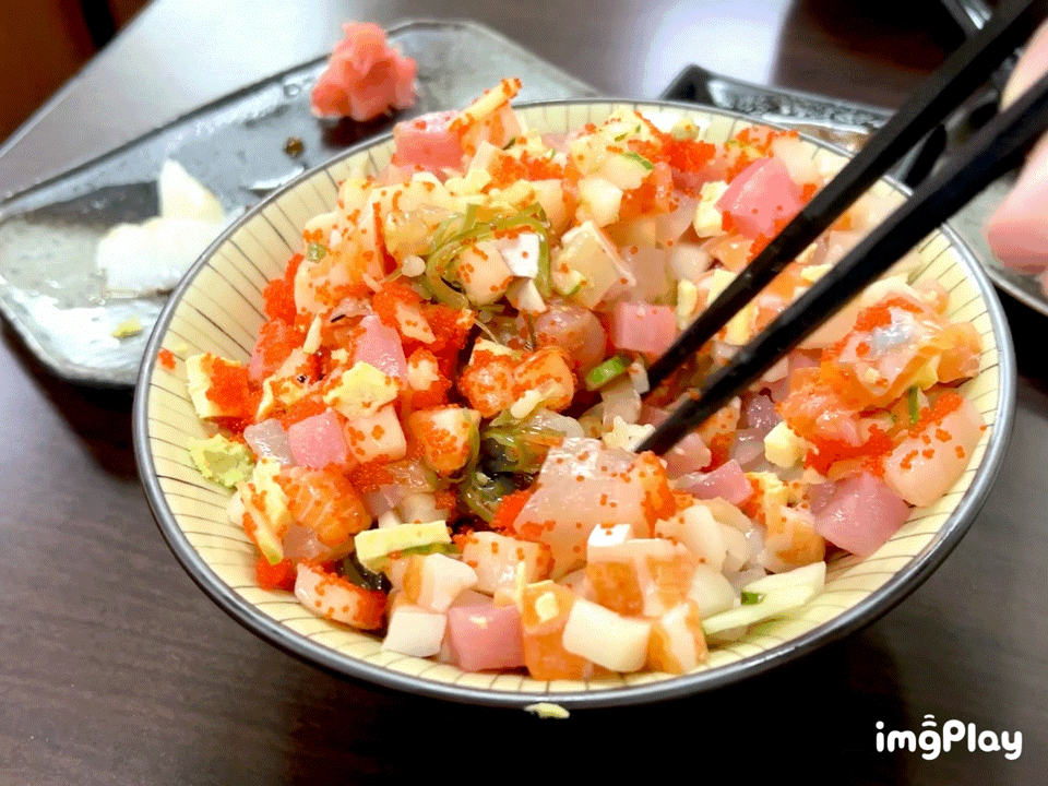 永和平價日式料理【月見食堂】推薦散壽司:魚肉超多CP值超高 - 第8張圖