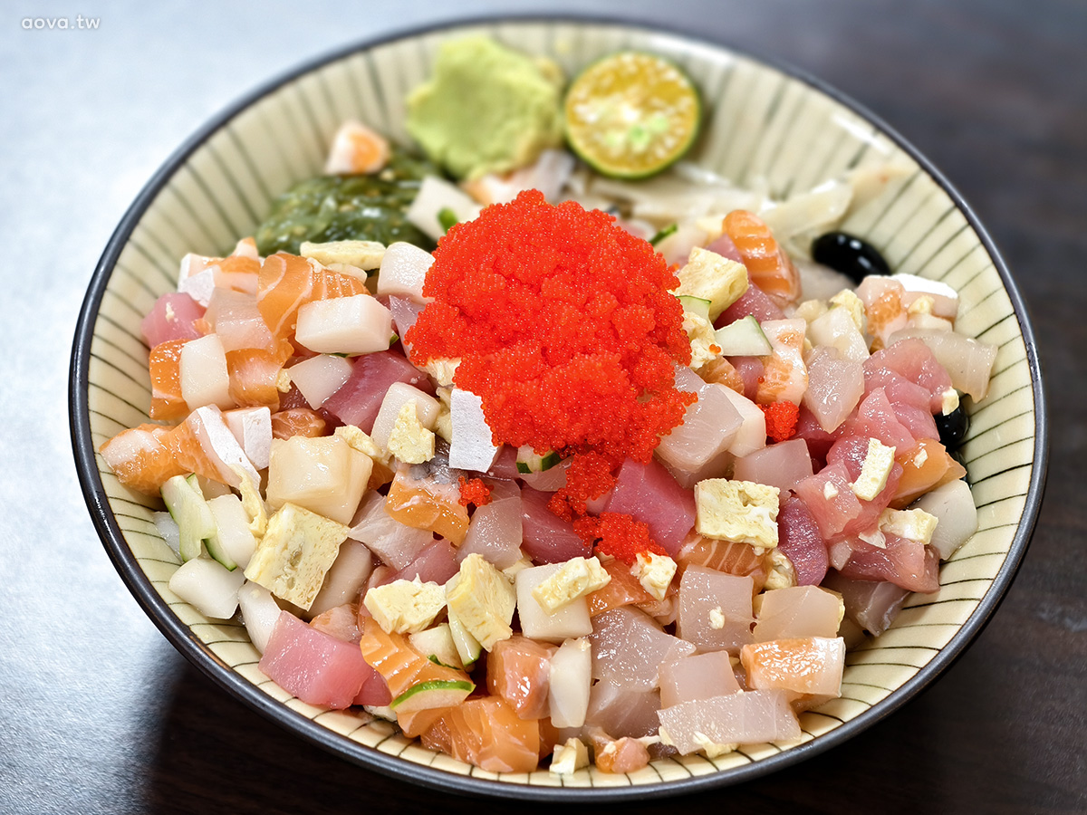 永和平價日式料理【月見食堂】推薦散壽司:魚肉超多CP值超高 - 第5張圖