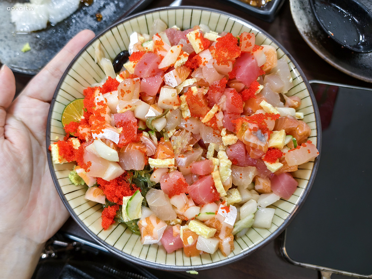 永和平價日式料理【月見食堂】推薦散壽司:魚肉超多CP值超高 - 第6張圖