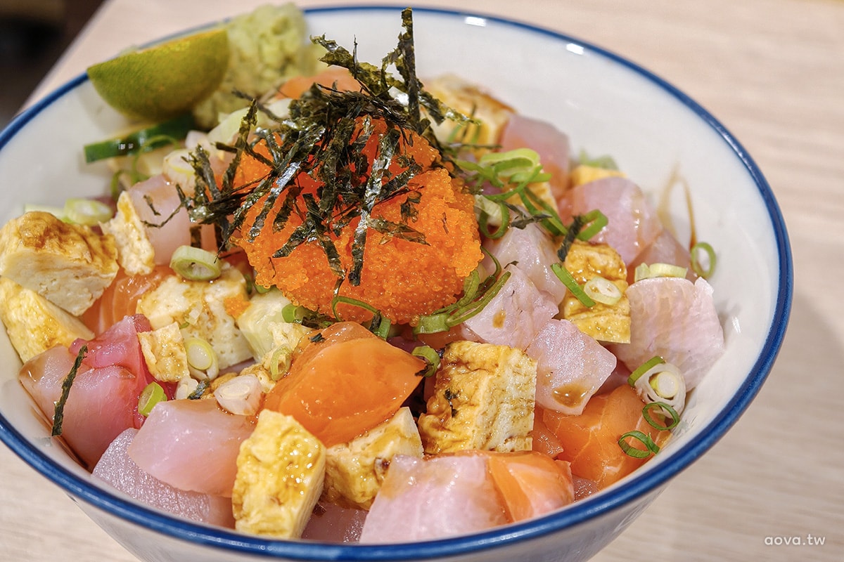 綺樂漁場｜永和日本料理推薦高CP散壽司，必吃比目魚鰭邊丼