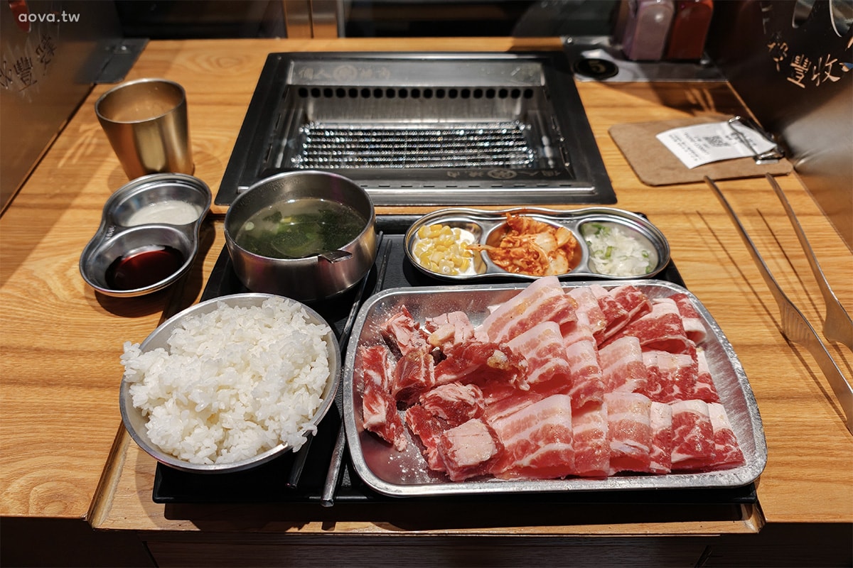 米個人燒肉永和店｜單人燒肉推薦，套餐186元起享飲料冰品無限