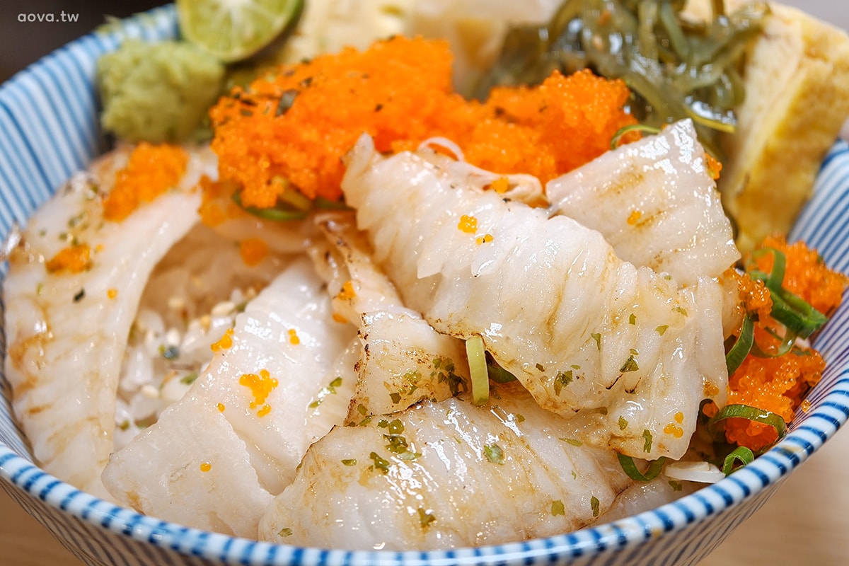 綺樂漁場｜永和日本料理推薦高CP散壽司，必吃比目魚鰭邊丼